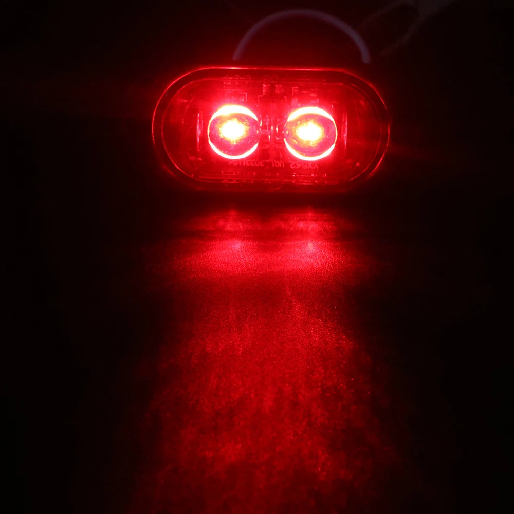 12V 24V Truck Position Lights Car Side Marker Lamps LED Signal Light Trailer Lights Indicator Taillights Auto Accessories