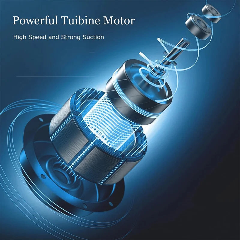 Wireless Handheld Car Vacuum Cleaner High Power Rechargeable Household Mini Vacuum Cleaner