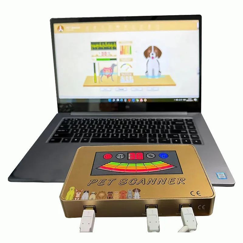 2025 Version Pet Quantum Resonance Magnetic Analyzer For Cat/Dog Body Checking Home Care Device