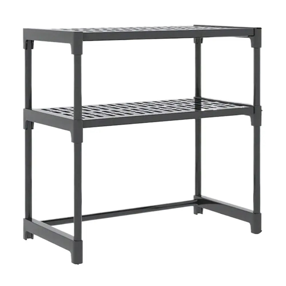Kitchen Shelf, Microwave Rack, Oven, Air Fryer, Rice Cooker, Coffee Machine, Countertop, Layered Storage Rack Organizer Shelf