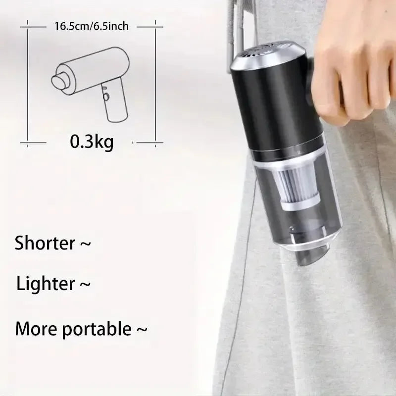 Car Wireless Mini Vacuum Cleaner High-Power Wet and Dry Dual-Purpose Multi-Function Usb Charging Portable Handheld Small Car