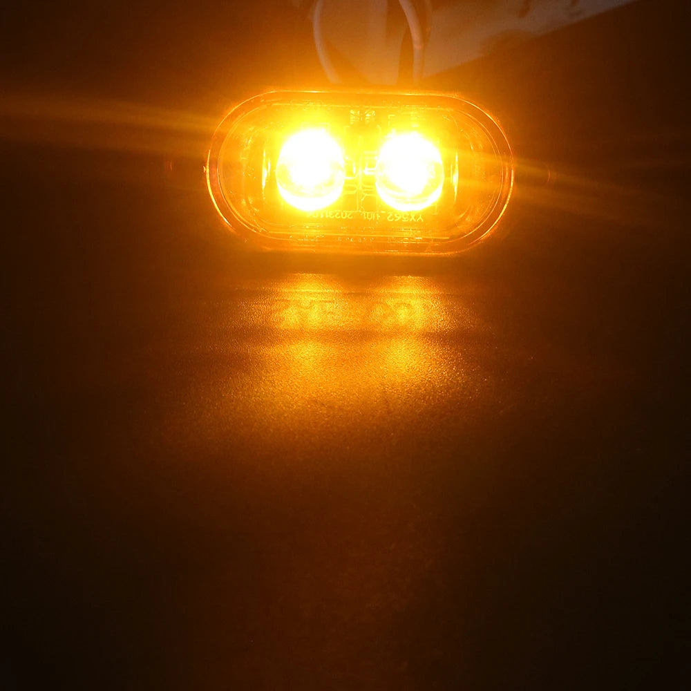 12V 24V Truck Position Lights Car Side Marker Lamps LED Signal Light Trailer Lights Indicator Taillights Auto Accessories