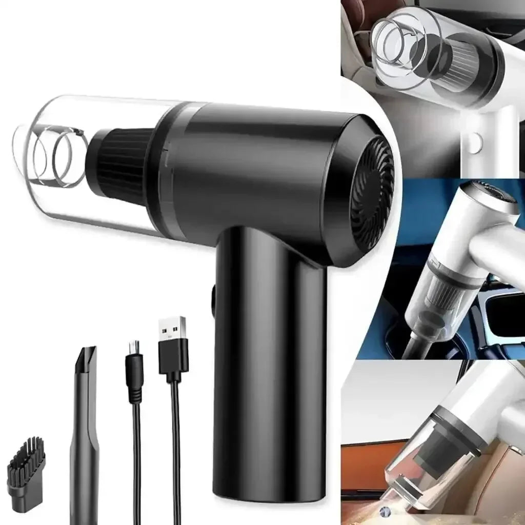 Car Wireless Mini Vacuum Cleaner High-Power Wet and Dry Dual-Purpose Multi-Function Usb Charging Portable Handheld Small Car