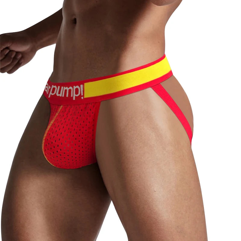 29 Styles Men Underwear Brief Underpants Independent U-shaped Convex Pouch in Crotch Area Slip String Thong Breathable Cotton