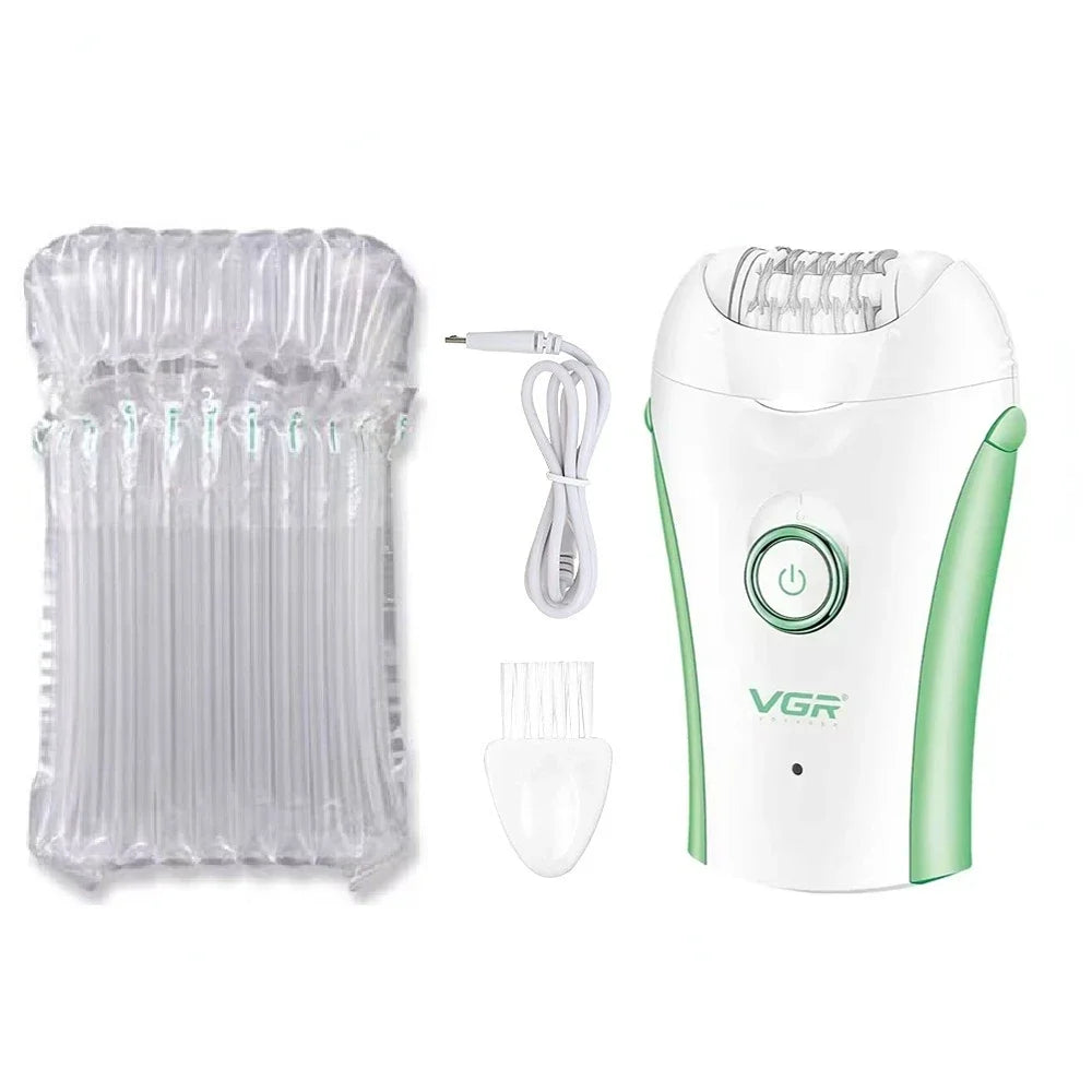 VGR Hair Remover Professional Epilator Electric Leg Body Underarms Hair Removal Tool Bikini 2 Speed Epilator for Women V-705