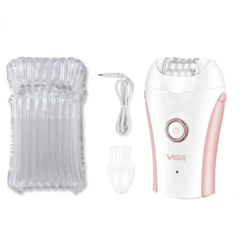 VGR Hair Remover Professional Epilator Electric Leg Body Underarms Hair Removal Tool Bikini 2 Speed Epilator for Women V-705